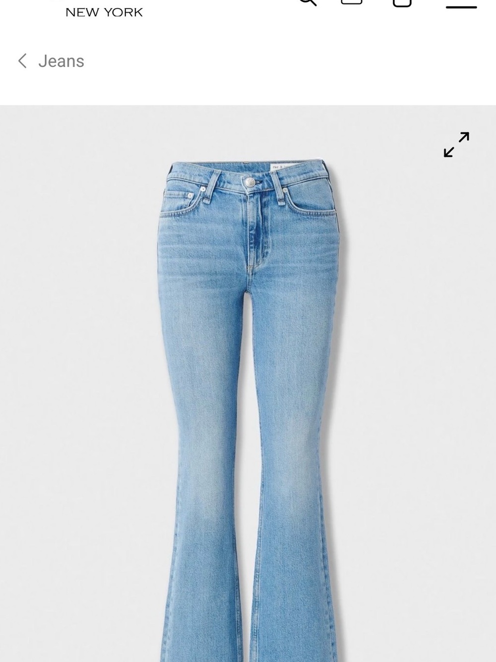 Rag and Bone Bootcut Jeans